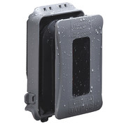 Taymac 1 -Gang Multi-directional While In Use Weatherproof Cover, 4.04" W, 6.14" H, Polycarbonate ML500G