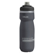 Camelbak Water Bottle, 21 oz., Plastic, Black Body 1874001062
