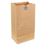 Duro Bag Grocery Bag, Brn, 16-1/8" L, 8-1/4" W, PK400 71020