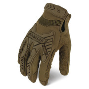 Ironclad Performance Wear Tactical Glove, Size S, 9" L, Brown, PR IEXT-ICOY-02-S