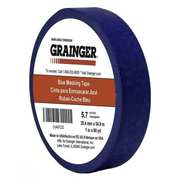 Zoro Select Masking Tape, Paper, Blue TC27-1" X 60YD