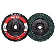 Scotch-Brite 7" dia. Type 27 100 grit Extra Coarse Aluminum Oxide Quick Change Disc 7100175508