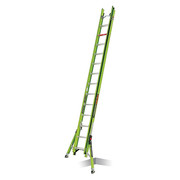 Little Giant Ladders 28 ft Fiberglass Extension Ladder, 300 lb Load Capacity 18828-186