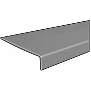 Fibergrate Stair Tread Cover, Gray, 144in W, Polyester 879530