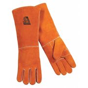 Steiner Stick Welding Gloves, Cowhide Palm, L, PR 21918-L
