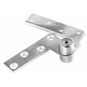 Rixson 1 1/16 in W x 4-1/4" H Satin Chrome Pivot Hinge 1000180-4XXXA