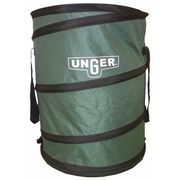 Unger 40 gal Collapsible Litter Bags, 23 in x 27 in, Green NB300