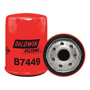 Baldwin Filters Oil Filter, Spin-On, 4-3/32"x3"x4-3/32" B7449