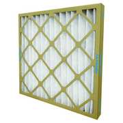 Air Handler Pleated Air Filter, 20x20x2, MERV 7, Standard Capacity, Synthetic, 2W232, White 2W232