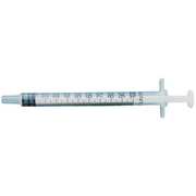 Zoro Select Dispensing Syringe, 1 mL, Manual, Luer Slip, High Density Polypropylene, Translucent, 10 Pack 5FVE8