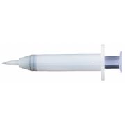 Zoro Select Dispensing Syringe, 10 mL, Manual, Taper Tip, High Density Polypropylene, Translucent, 10 Pack 5FVE5