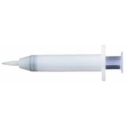 Zoro Select Dispensing Syringe, 6 mL, Manual, Taper Tip, High Density Polypropylene, Translucent, 10 Pack 5FVE4