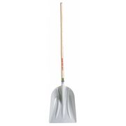 True Temper #10 Grain Scoop, Plastic Blade, 48 in L Wood Wood Handle 1680100GR