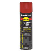 Rust-Oleum Rust Preventative Spray Paint, Safety Red, Gloss, 15 oz V2163838