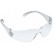 3M Virtua Safety Glasses, Uncoated, Frameless, Wraparound, Clear Lens 11228-00000-100