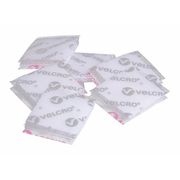 Velcro Brand Reclosable Fastener Shape, Square, Acrylic Adhesive, 1 in, 1 in Wd, White, 50 PK G1X1W72