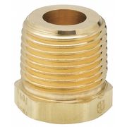 Brass, 3/4 in x 1/2 in Fitting Pipe Size, Hex Bushing - 6AYX1