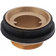 Zoro Select Toilet Spud, 2 x 1 1/2 In, Brass/Rubber SP-250