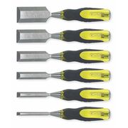 Stanley Chisel Set, Not Tether Capable, 6 Pieces 16-971