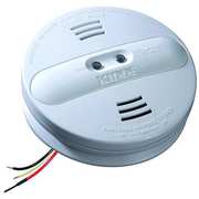 Firex Smoke Alarm, Ionization, Photoelectric Sensor, 85 dB @ 10 ft, Horn Audible Alert, 120V AC, 9V PI 2010