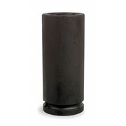 Westward 1/2 in Drive Impact Socket 7/16 in Size 6 pt Deep Depth, Black Oxide 4LXL8