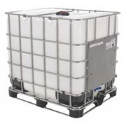 Zoro Select White Liquid Storage Container, 53"H IBC-330