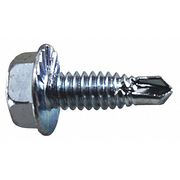 American Garage Door Supply Hinge Screw, Self Driller, 1 In., PK24 MS1458