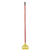 Rubbermaid Commercial 60" Slide On Wet Mop Handle, Red, Fiberglass FGH14600RD00