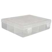 Westward Tool Case with 12 compartments, Plastic, 1 3/4 in H x 7 in W 5MZJ1