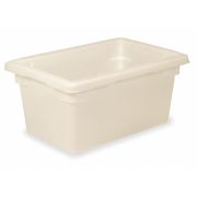 Rubbermaid Commercial Food/Tote Box, 20 qt., White FG350400WHT