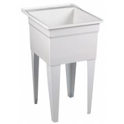 Fiat Products 20 in W x 24 in L x 34 in H, Floor, Laundry Tub FL7100