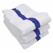 R & R Textile Pool Towel, 22x44 In., Striped, PK12 62270