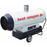 Heat Wagon Oil Fired Torpedo Heater, 254,400 BtuH, 2,500 cfm, 35.7 gal HVF310