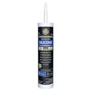 Ge Window & Door Sealant, 10.1 oz, Cartridge, White, Silicone Base 2814819