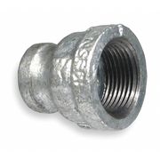 Zoro Select 1" x 3/4" FNPT Galvanized Reducer 5P934