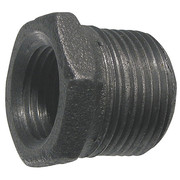 Zoro Select Malleable Iron, Class 150, 1  in x 1/2 in Fitting Pipe Size,   Female NPT x Male NPT 5P517