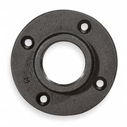 Zoro Select 1" Flanged x FNPT Malleable Iron Floor Flange Class 150 5P601