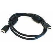 Monoprice HDMI Cable, High Speed, Black, 4ft., 28AWG 4956