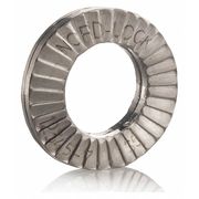 Nord-Lock Wedge Lock Washer, For Screw Size 1/2 in 316 Stainless Steel, Plain Finish, 100 PK 1110