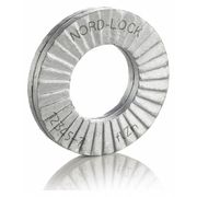 Nord-Lock Wedge Lock Washer, For Screw Size 3/4 in Steel, Advanced Corrosion Resistance Finish, 100 PK 2720