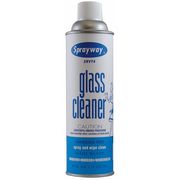 Sprayway Glass Cleaner, Aerosol Spray Can, 20 oz, Ready to Use, Foam, Ammonia Free, Unscented, White SW050