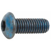 METRIC BLUE M6-1.00 Socket Head Cap Screw, Metric Blue Steel, 16 mm Length, 25 PK UST187523