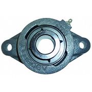 Ntn Flange Bearing, 2-Bolt, Ball, 1" Bore UCFLU-1MFG1