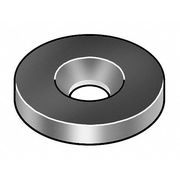 Zoro Select Countersunk Washer, Fits Bolt Size #8 18-8 Stainless Steel, Plain Finish Z9930SS