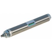 Speedaire Air Cylinder, 1 1/16 in Bore, 1 in Stroke, Round Body Single Acting 5ZEJ6