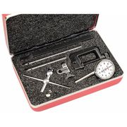 Starrett Dial Indicator, 0 to 0.200 In, 0-100 196A6Z