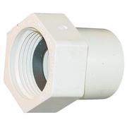 Zoro Select CPVC Adapter, CTS, Schedule SDR-11, 1/2" Pipe Size, FIP x CTS Socket Hub 4135-005OR