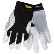 Tillman Mechanics Gloves, XL, Black/White, Spandex/Nylon 1470XL