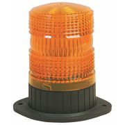 Federal Signal Strobe Light, Perm/Pipe, 2-7/8 In, Amber 462121-02