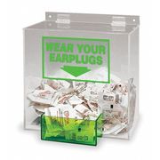 Brady Ear Plug Dispenser, Univ, Holds 200 PR PD439G